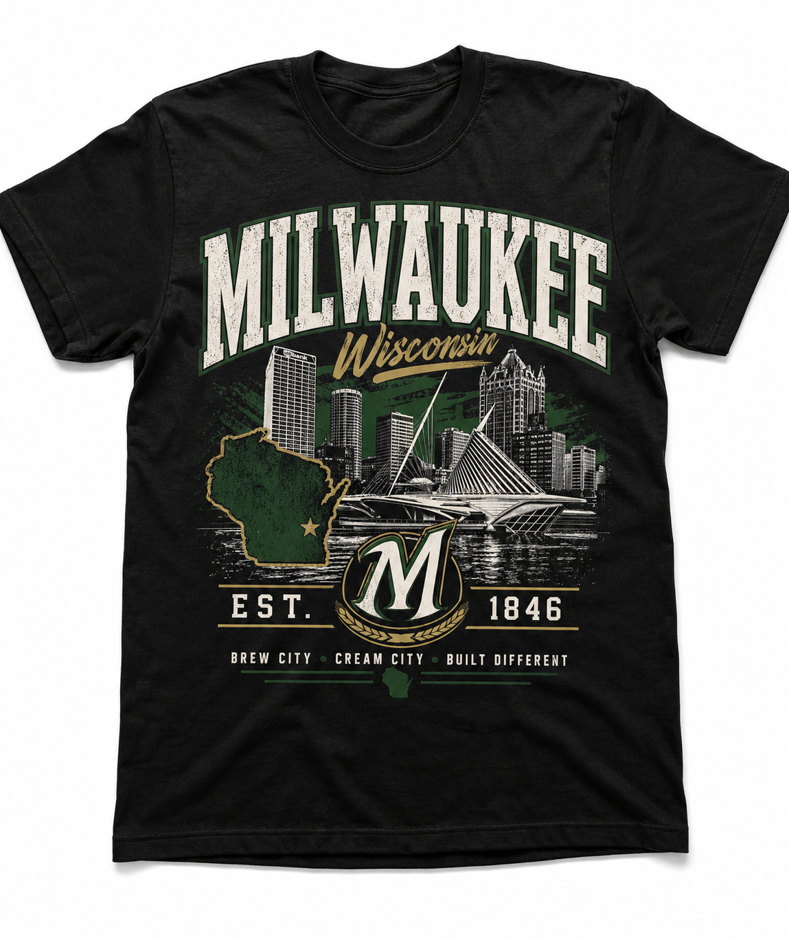 Milwaukee “Built Different” Graphic Tee