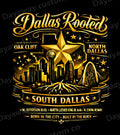 Big City Bold Vibes- Dallas Skyline (GOLD)
