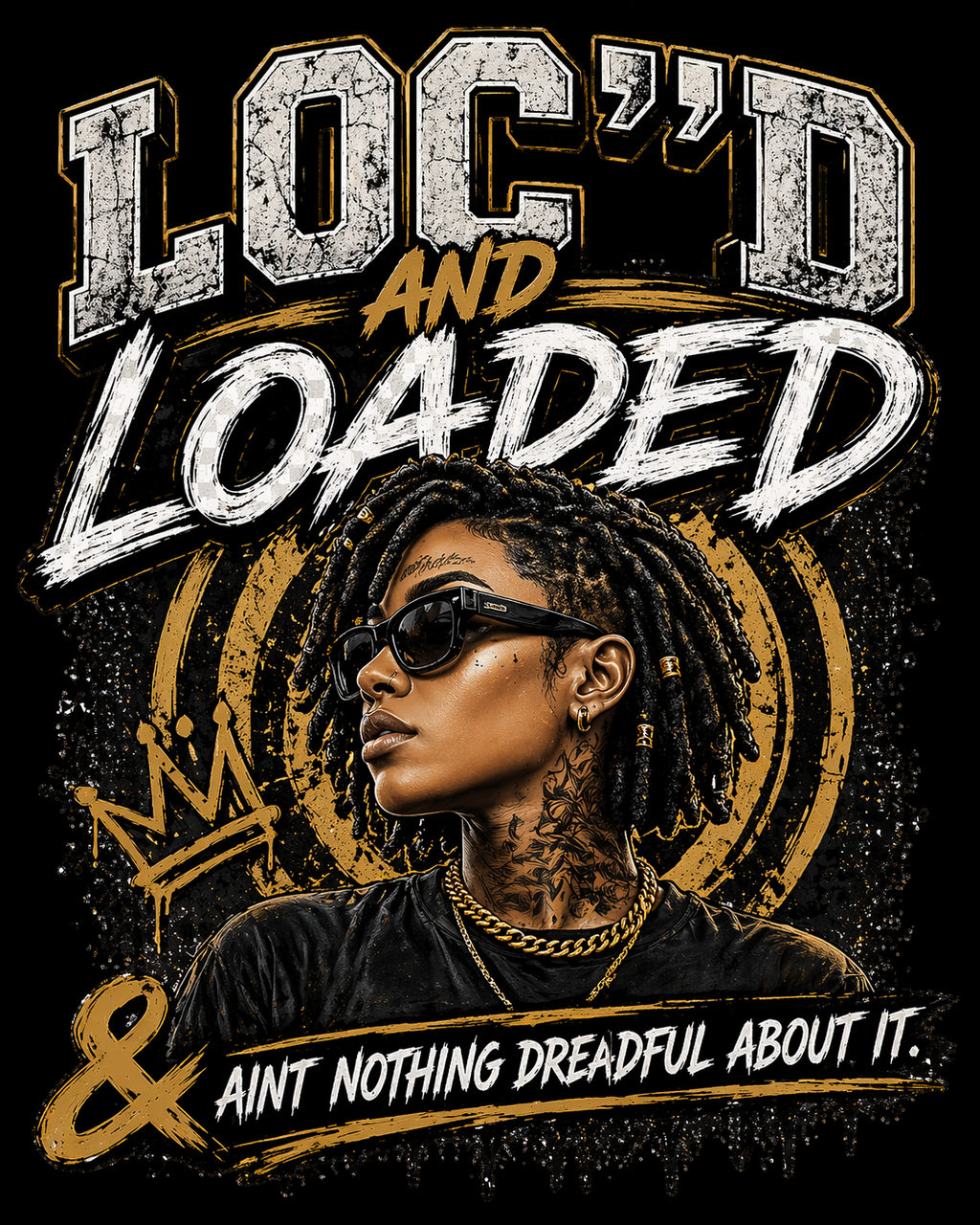 Loc’d & Loaded – Fearless Energy Tee