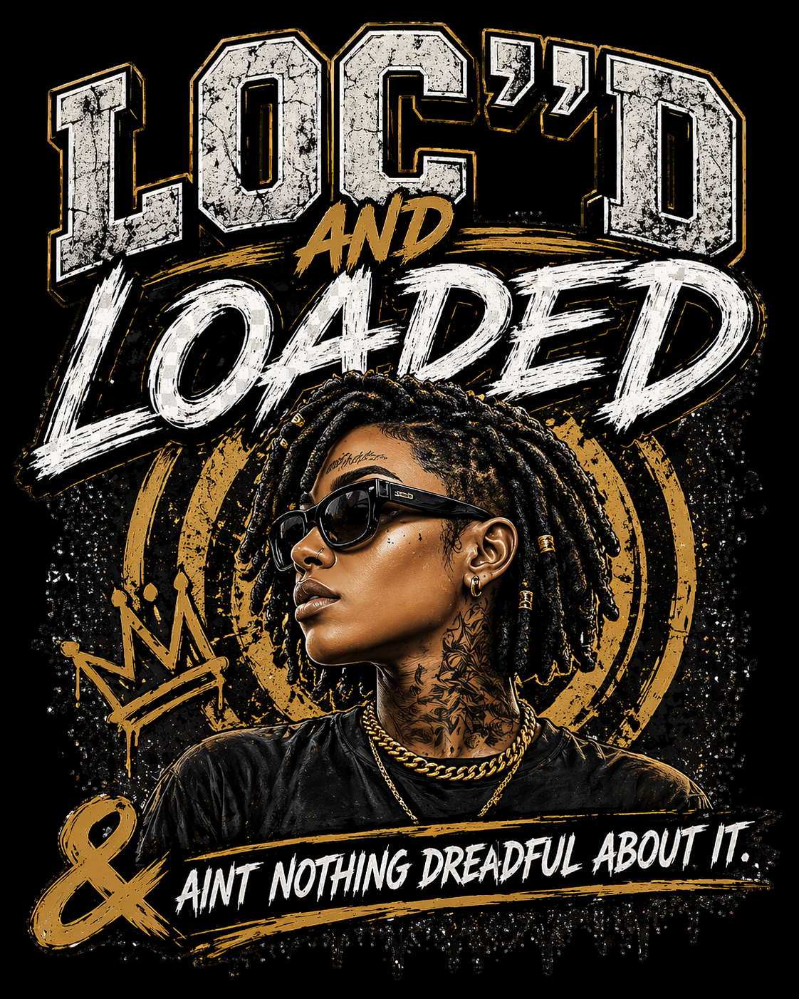 Loc’d & Loaded – Fearless Energy Tee