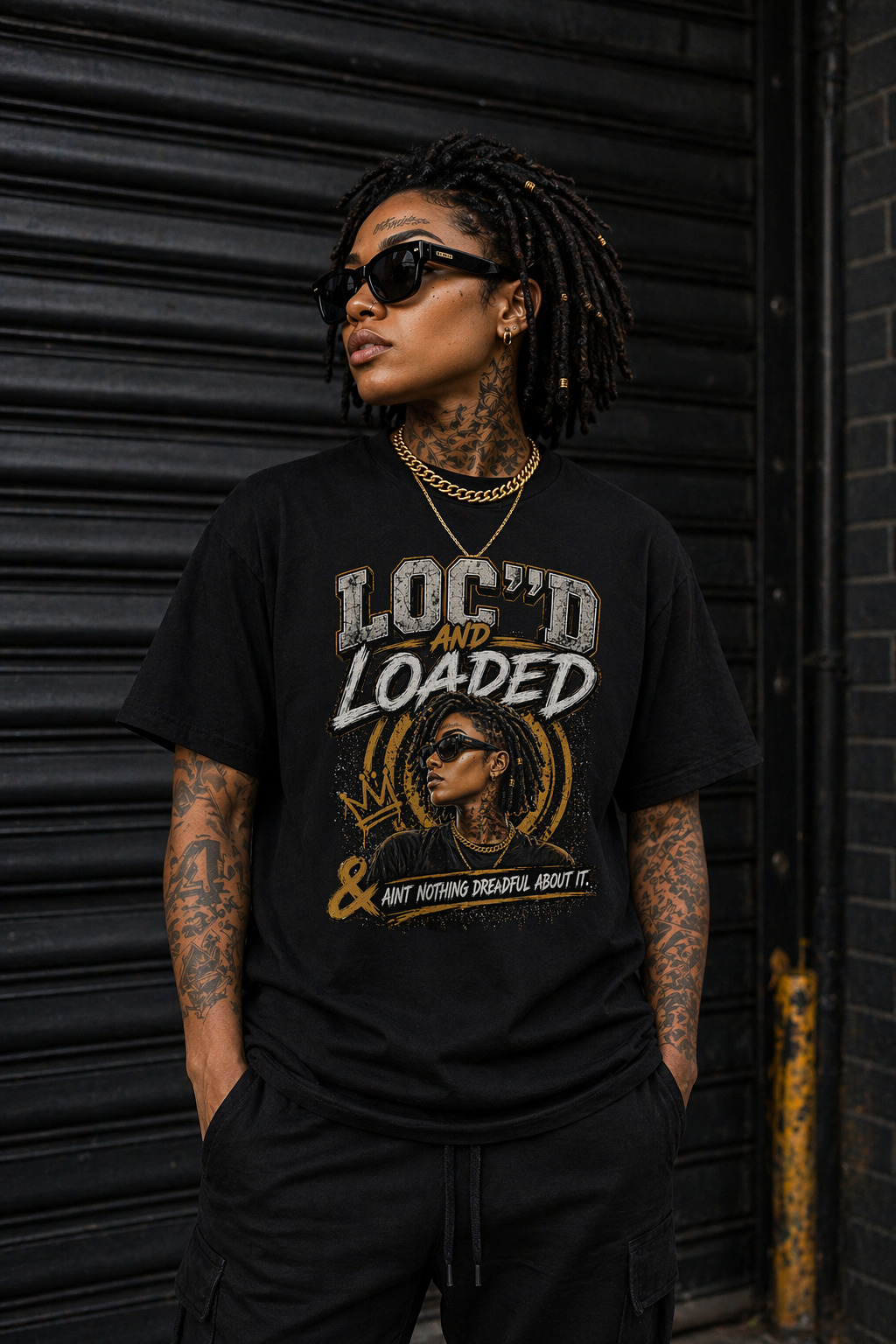 Loc’d & Loaded – Fearless Energy Tee